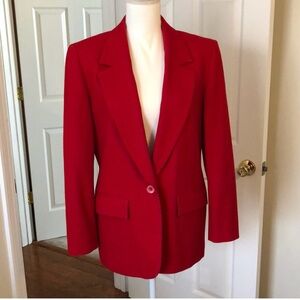 Pendleton Blazer vintage Wool in red size 4